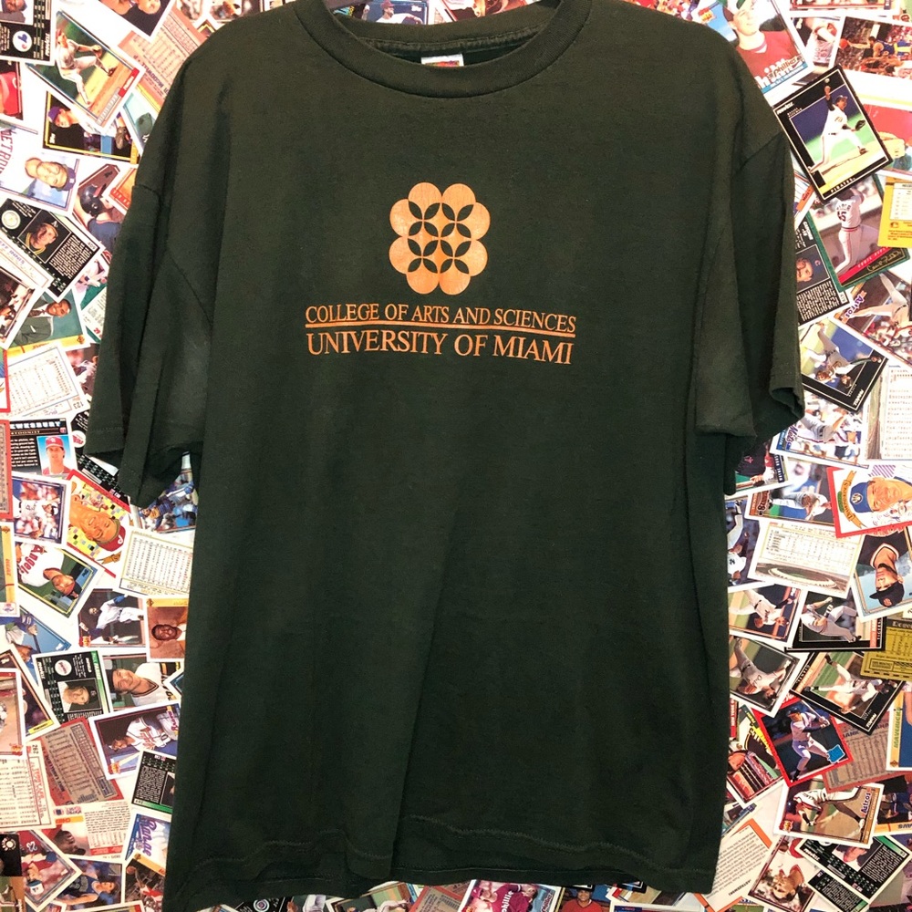 Vintage university of Miami T-shirt